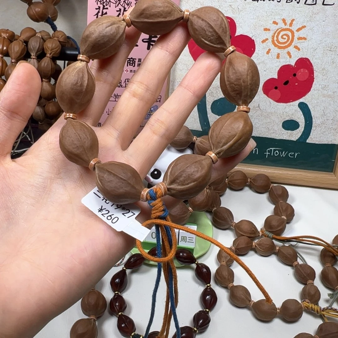 比***_橄榄核手串/手链19*27