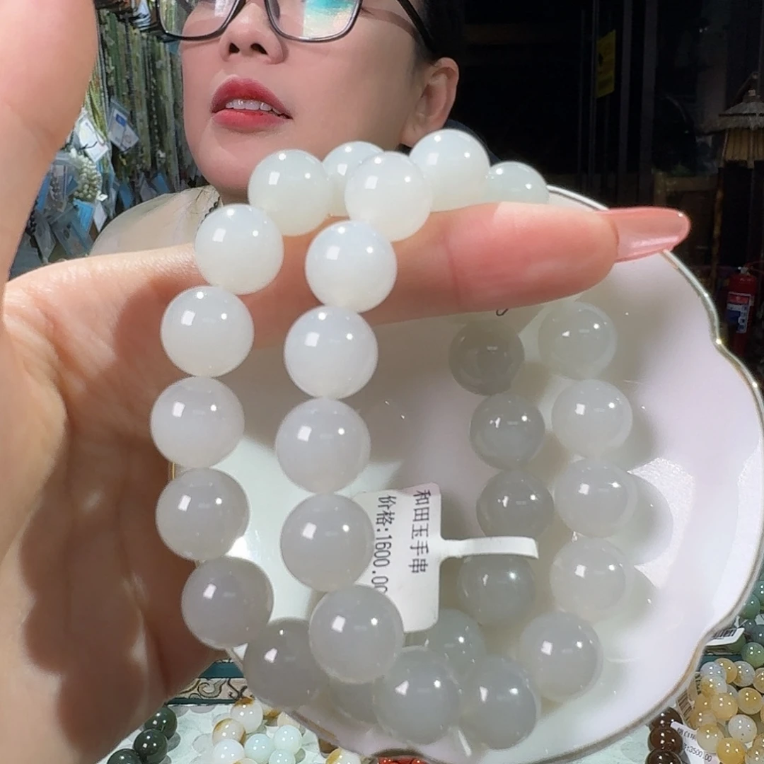 和田玉未镶嵌手链拍一发一多样性发货