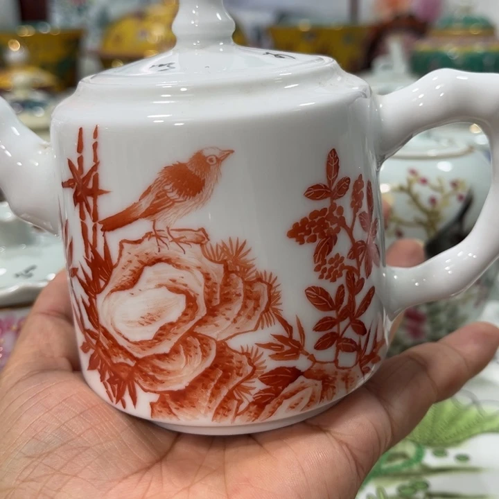 瓷片景德镇陶瓷茶具主人杯茶壶