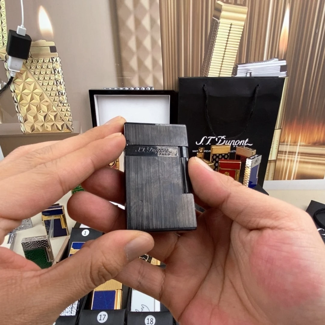 海-拉丝 黑色 单火 全套 多送一包火石