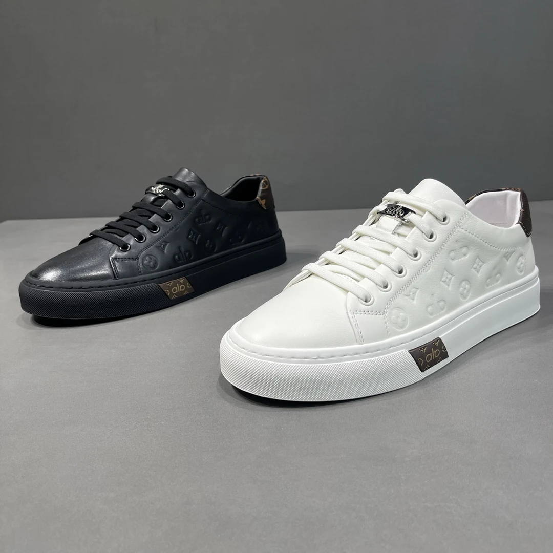 欧丽龙男鞋头层牛皮时尚板鞋真皮休闲鞋潮鞋牛皮小白鞋男士皮鞋