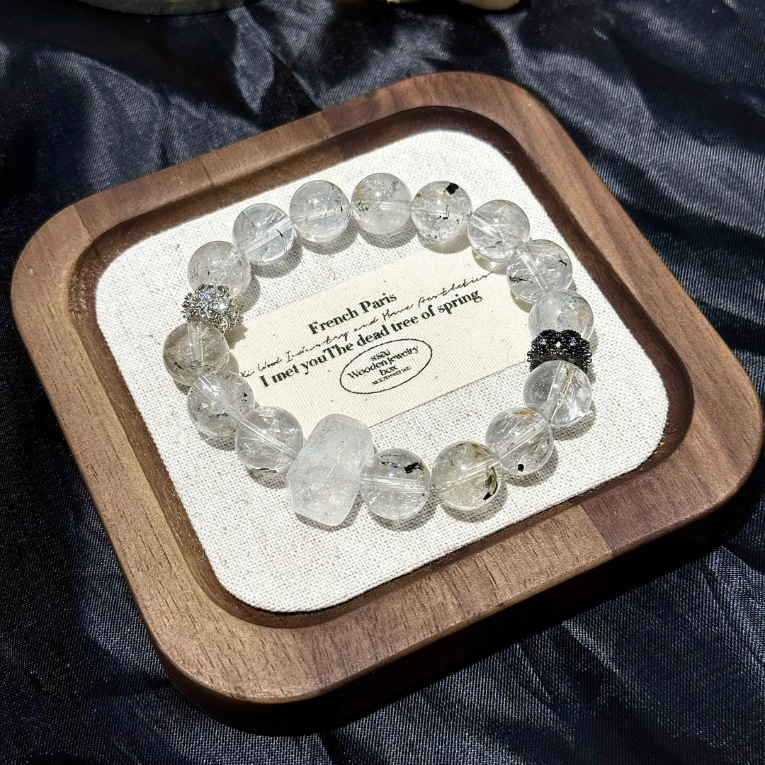 天然闪灵水晶手串手链 多样性发其一Z241