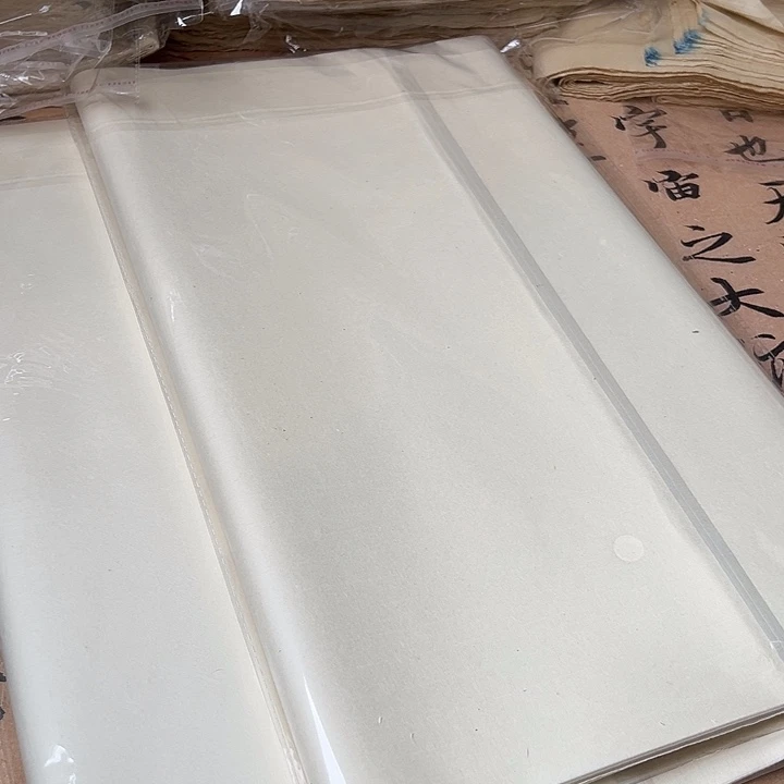 白色蝉翼四尺三开50张