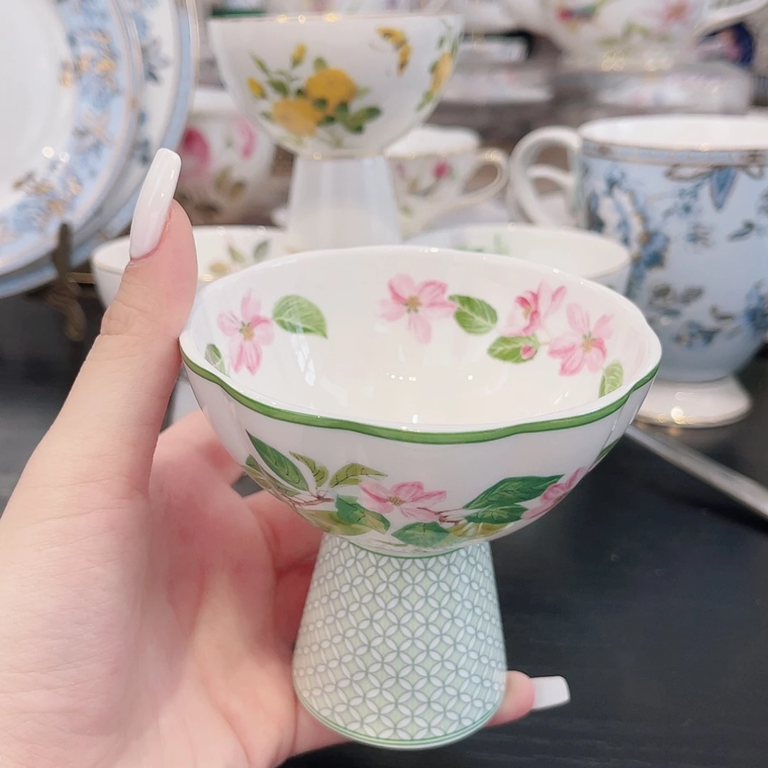 骨瓷冰淇淋碗——————