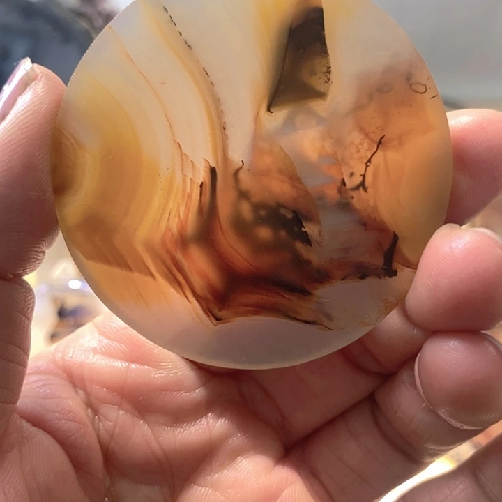 玛瑙/玉髓合金珠宝半成品