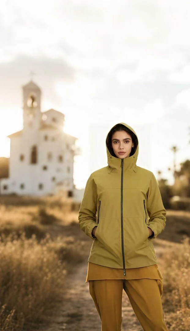 暖一硬壳羽绒服男女同款GTX，3L防水防风700蓬鹅绒石墨烯保暖外套