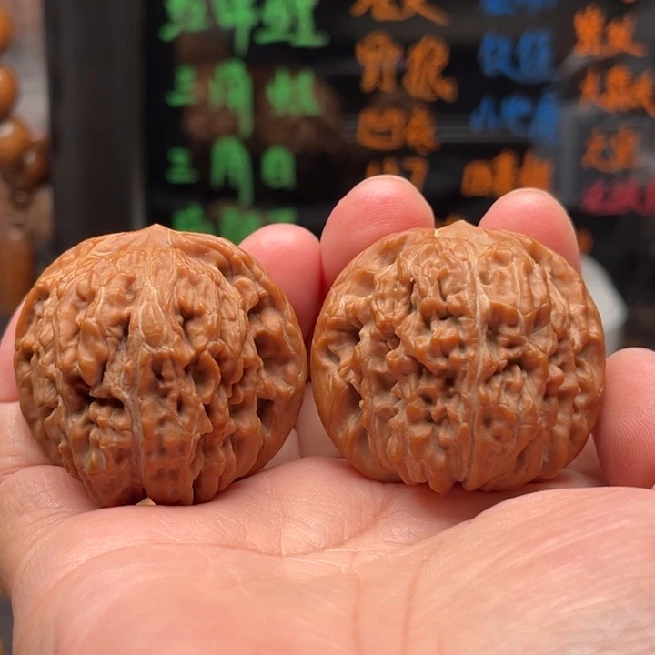 龍***念把件文玩核桃汉高楼