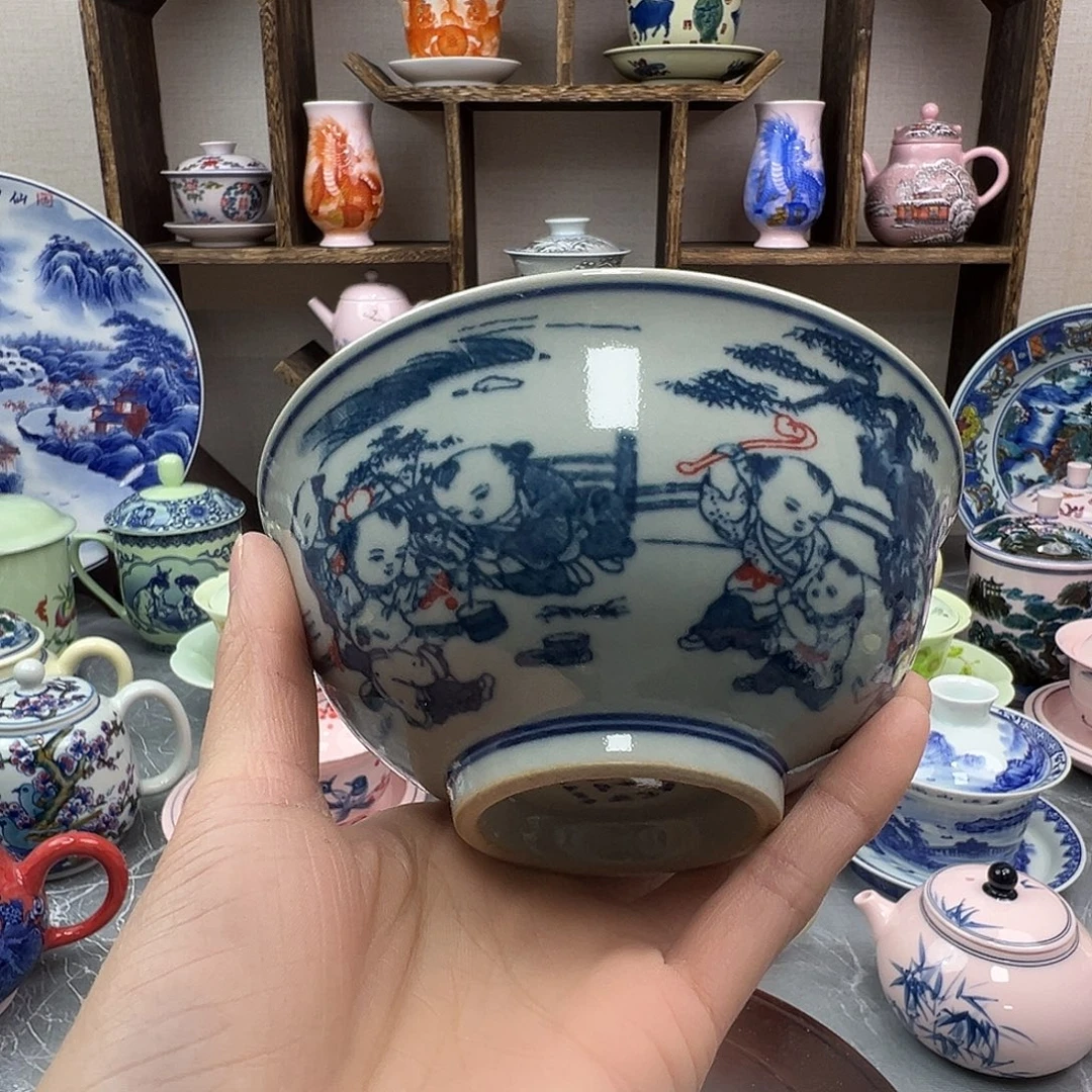 陶摆件景德镇陶瓷567老厂瓷69