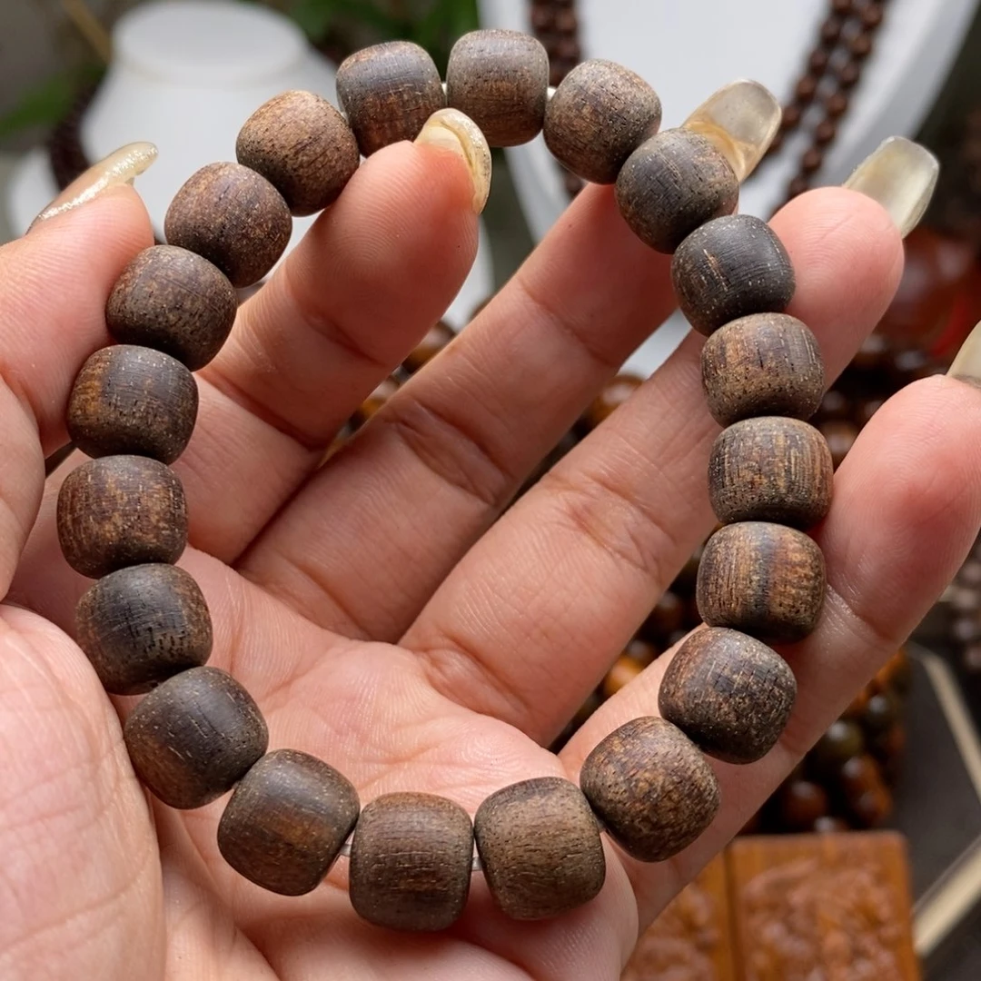 贡木手串/手链贡木10×11血泊洒金龙粗抛