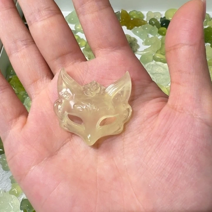 蛇纹石玉未镶嵌吊坠(不含链)