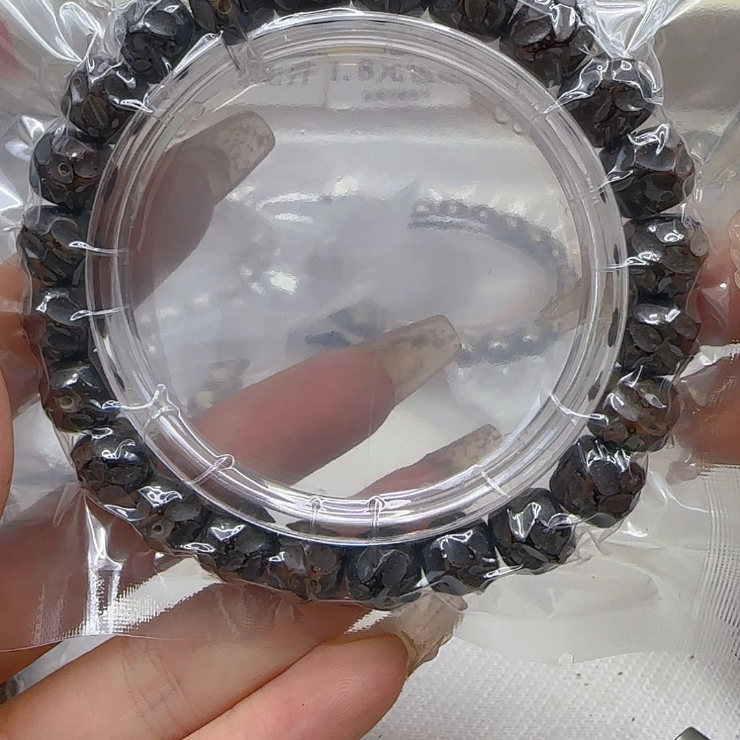 星月菩提手串91哈哈黑巾星月菩提1.0无相单圈