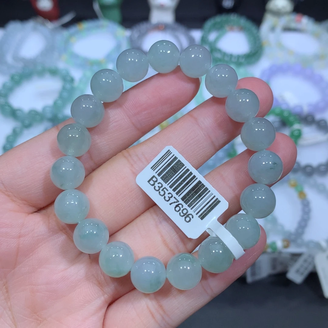 未镶嵌手串翡翠天然