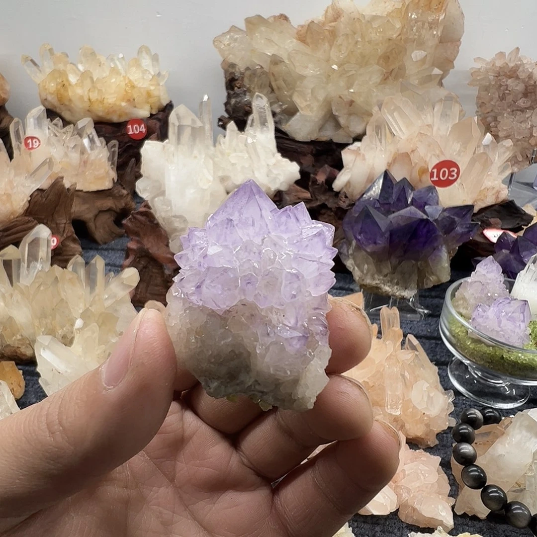 柠***檬水晶银S925镶嵌珠宝半成品