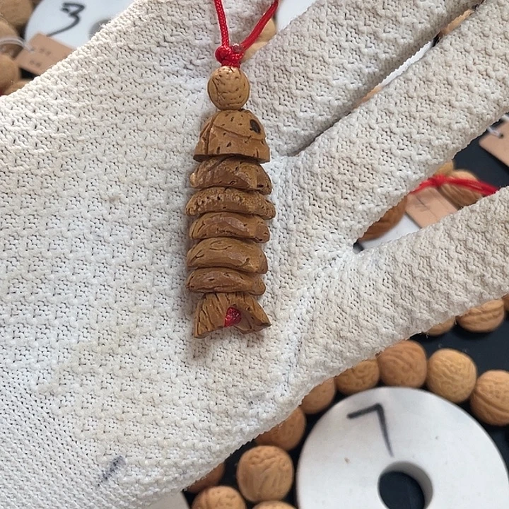 吊坠桃核野生桃核，一物一图