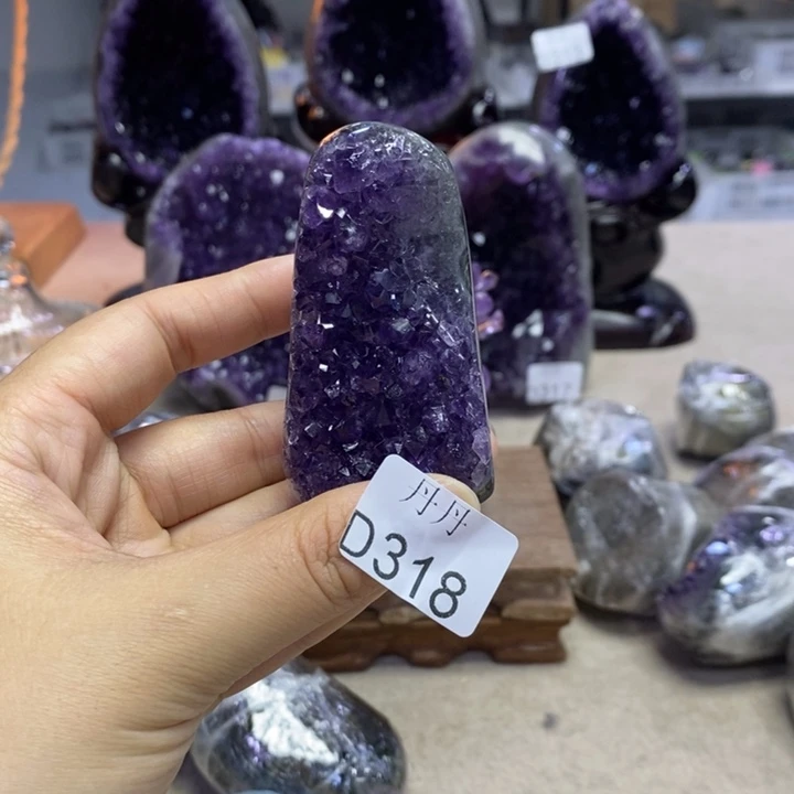 未镶嵌大型摆件（非配饰）紫晶