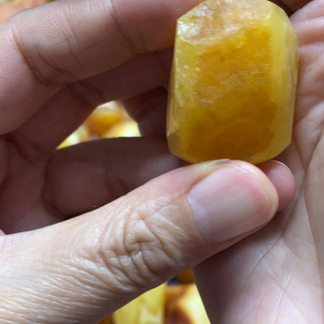 长***贺定制琥珀未镶嵌传世琥珀蜜蜡定制