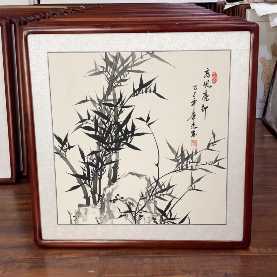 国画带框尺寸63*63厘米