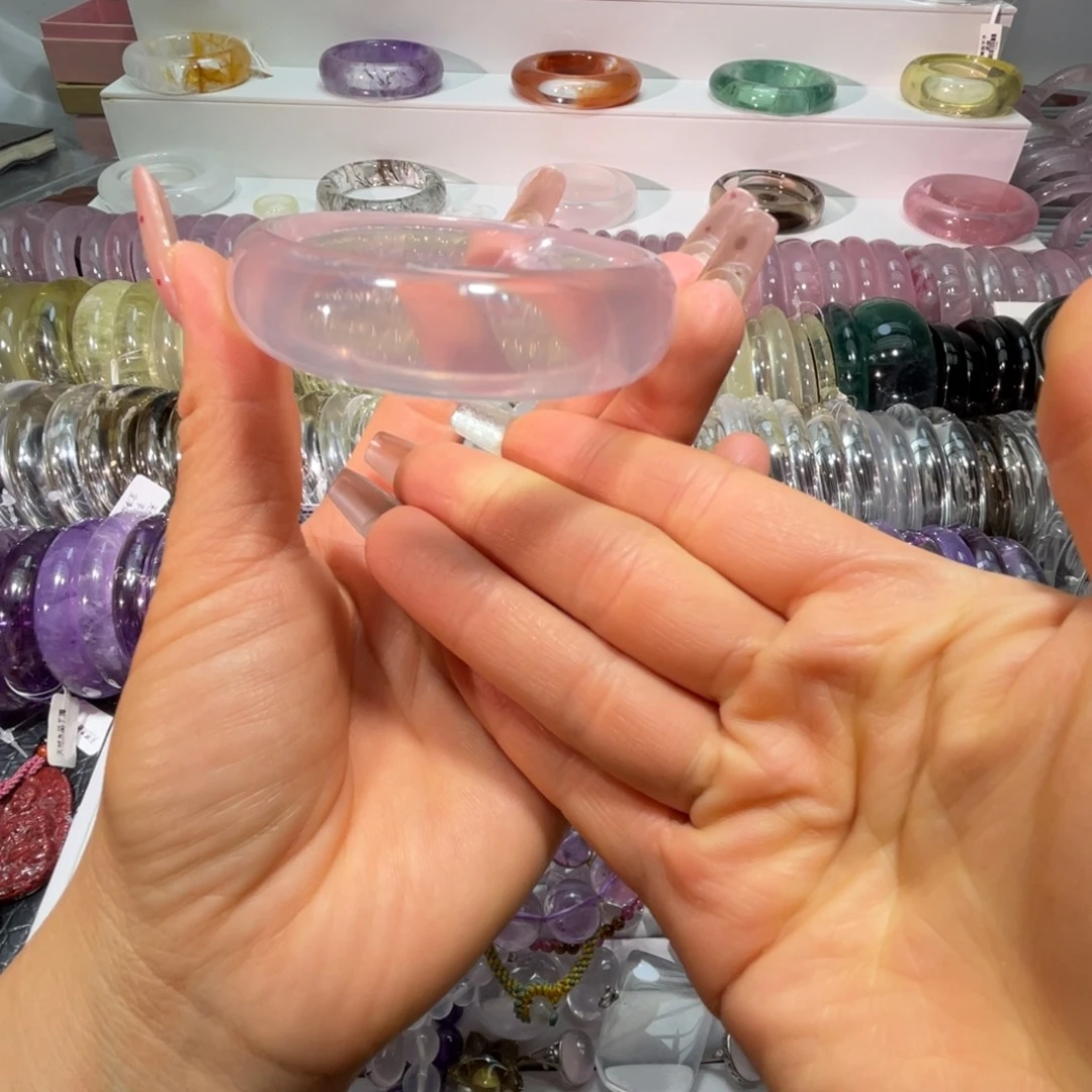 未镶嵌水晶手镯手镯57.4圈口3号