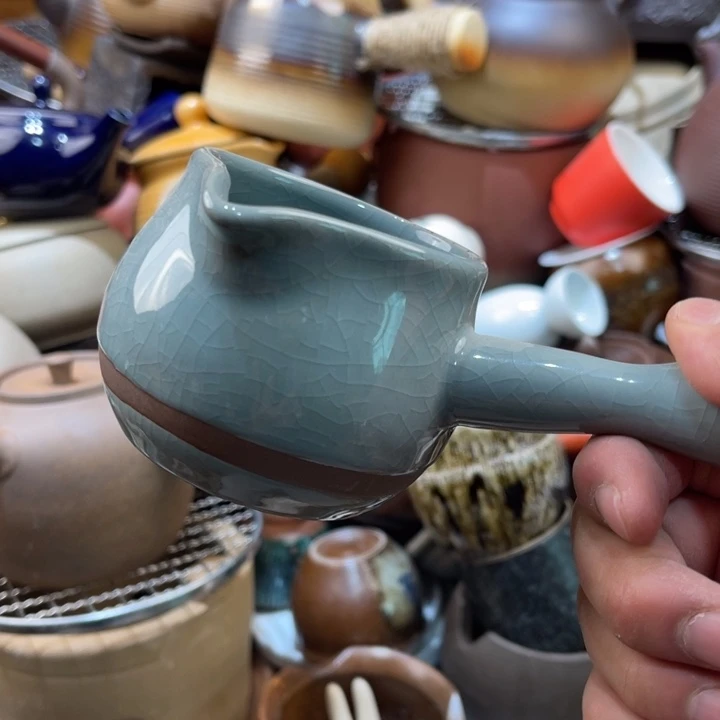 摆件陶然后你把她放回