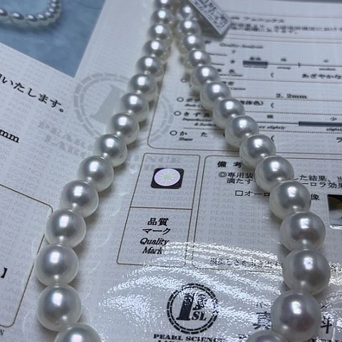 颈饰未镶嵌海水珍珠