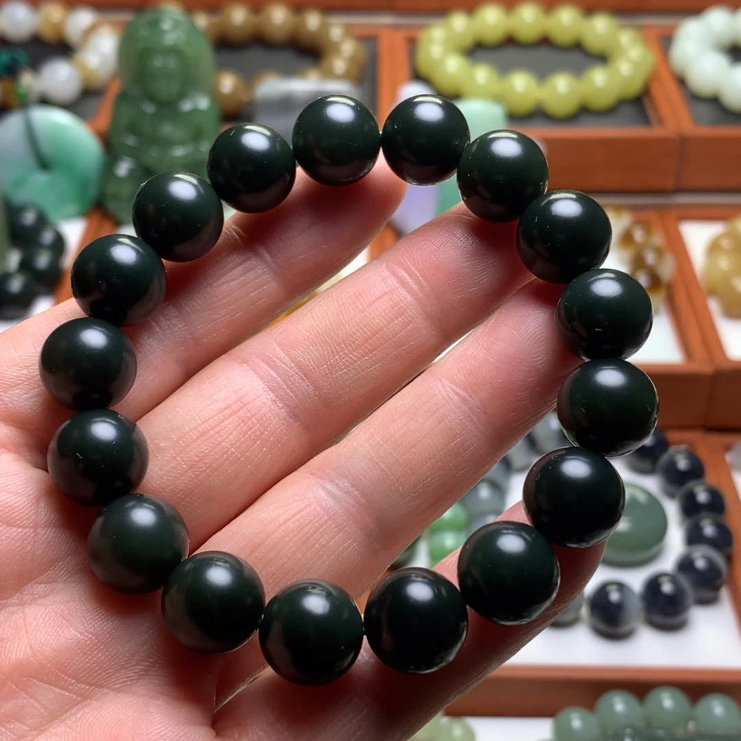 未镶嵌手串和田玉