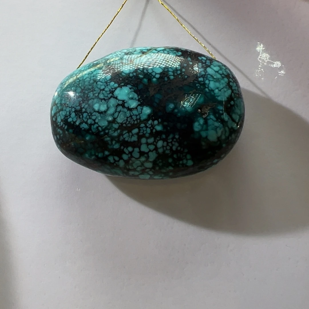 绿松石未镶嵌挂件