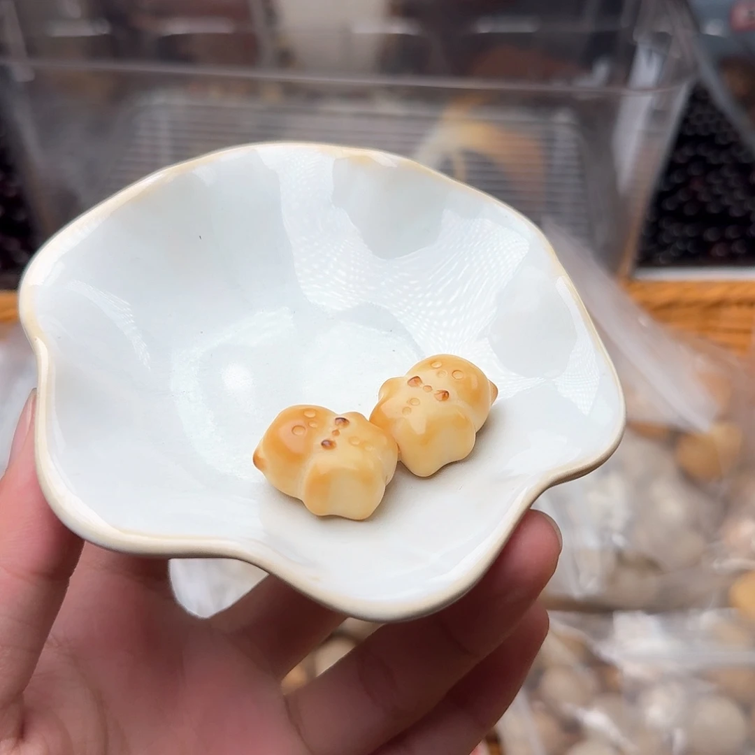 菩提根/象牙果吊坠一个饼干熊默认微瑕不售后