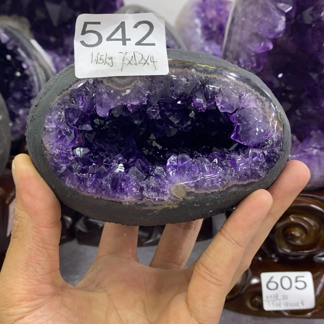 珠宝半成品紫晶未镶嵌542
