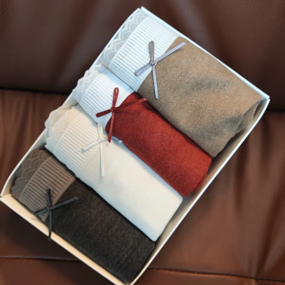 宠粉款秋冬舒适内搭短裤礼盒4条