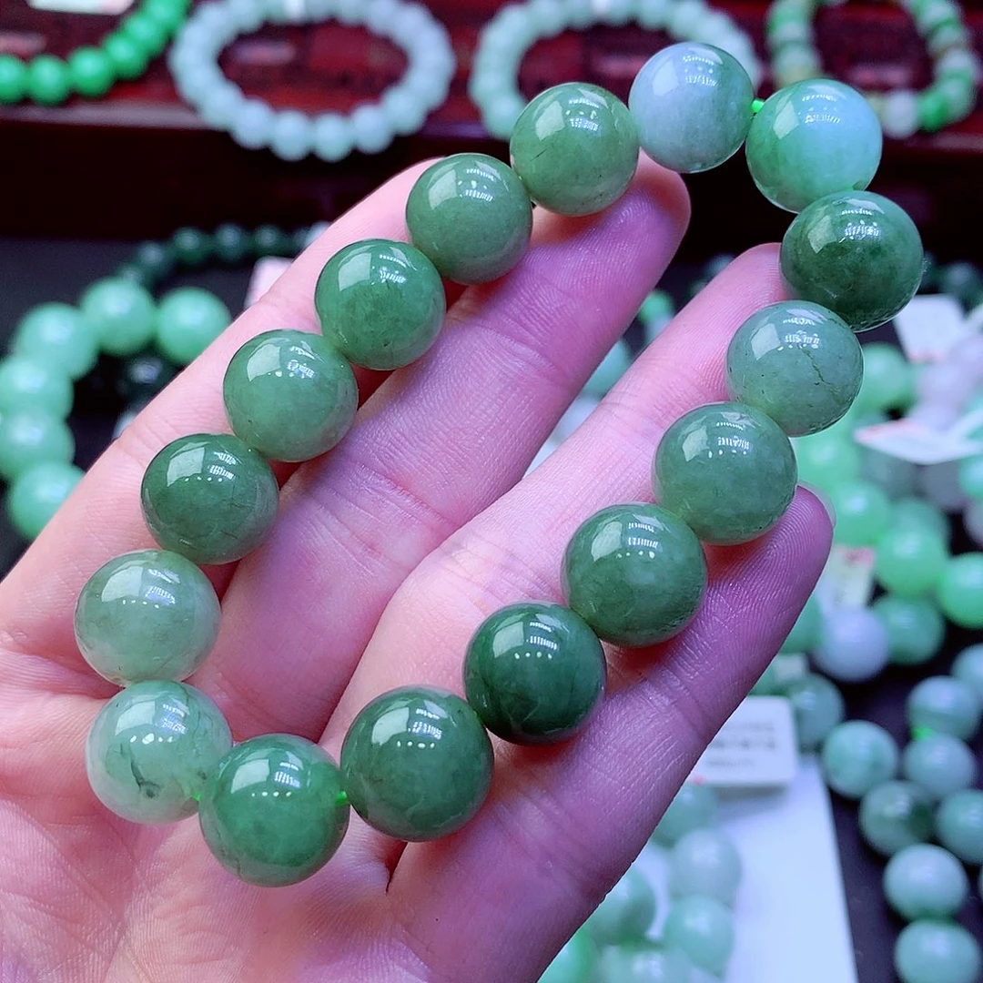 翡翠未镶嵌毛衣链