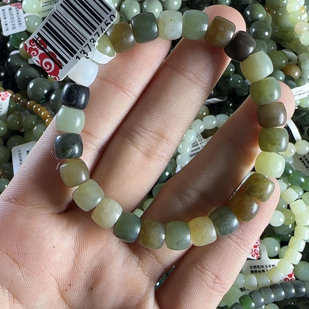 和田玉手链未镶嵌83