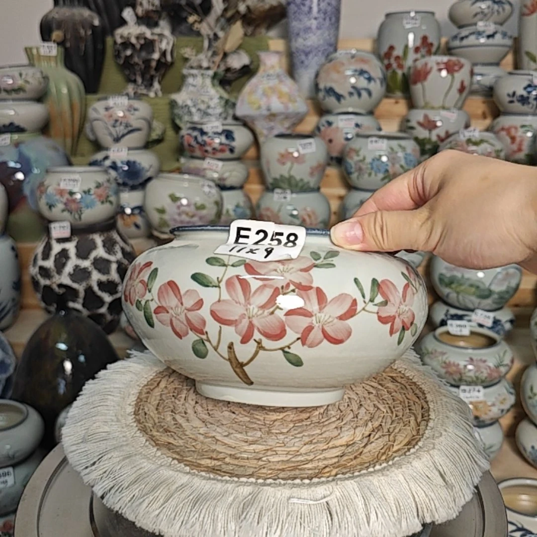 有孔 景德镇手工制作非十全十美E258