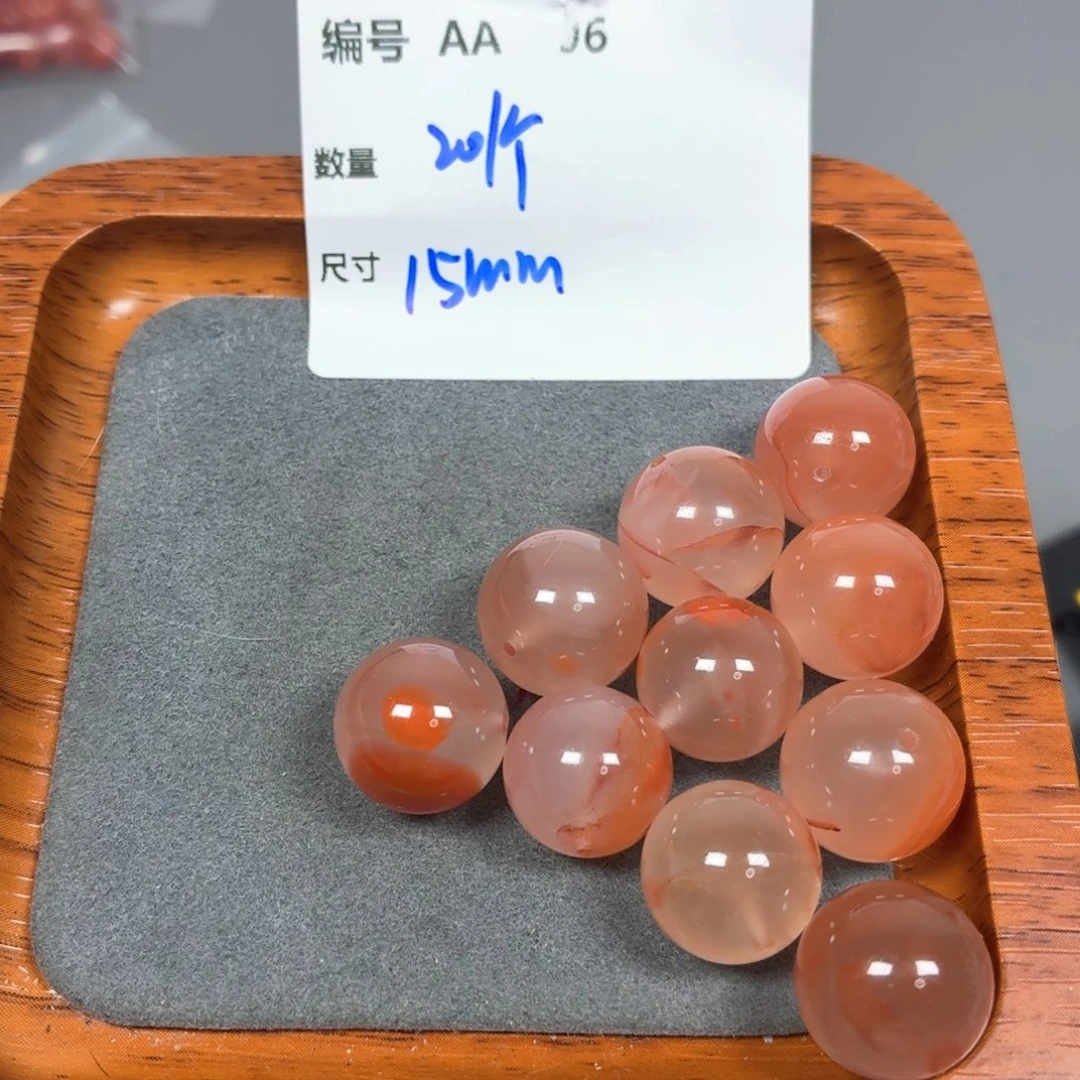 南红玛瑙合金颈饰AA06