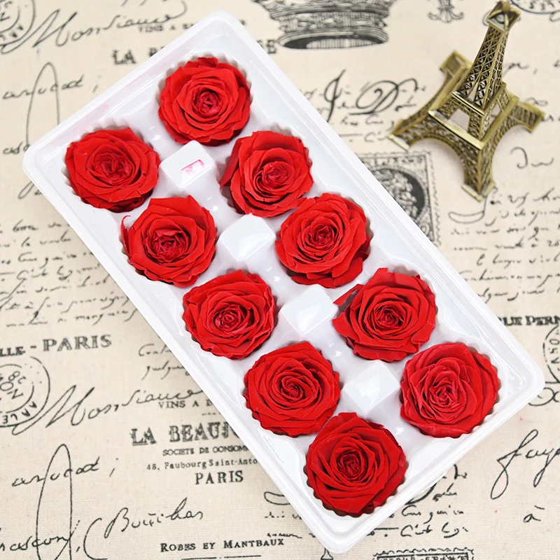 永生花礼盒教师节礼物送老师高级感玫瑰花送女友干花摆件生日礼品