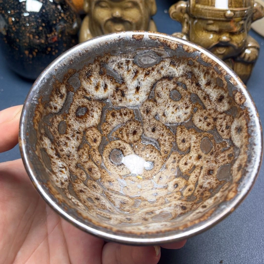 茶盏建盏手握泡茶主人杯