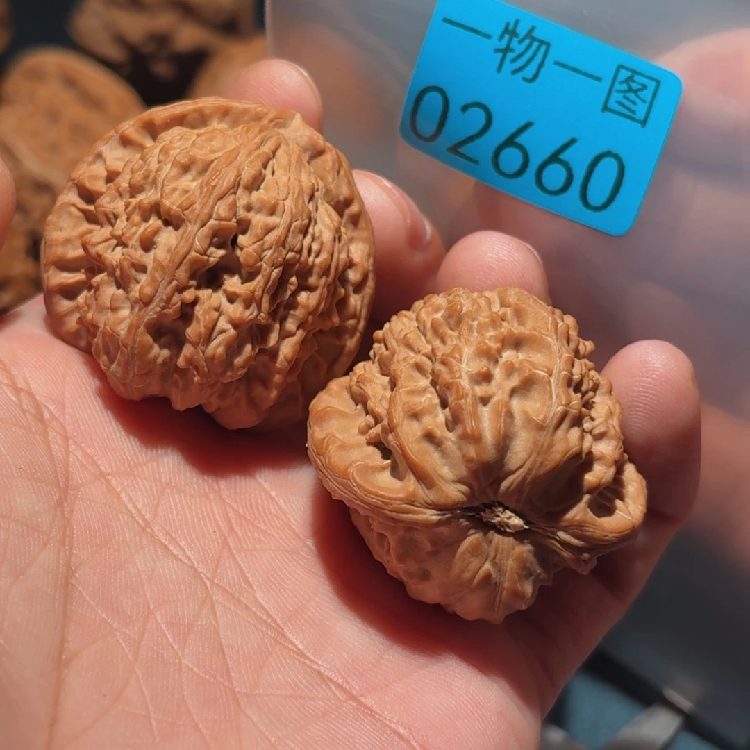 吊坠文玩核桃白狮子