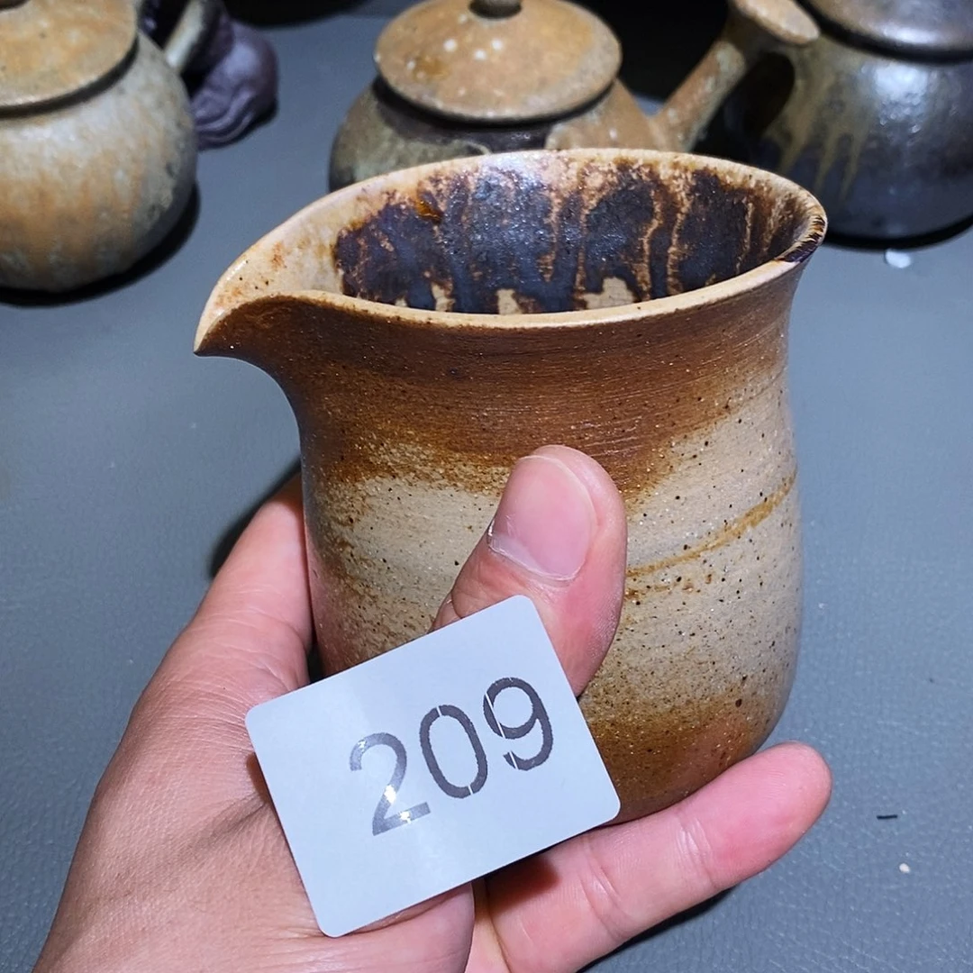 柴烧精品茶器手作
