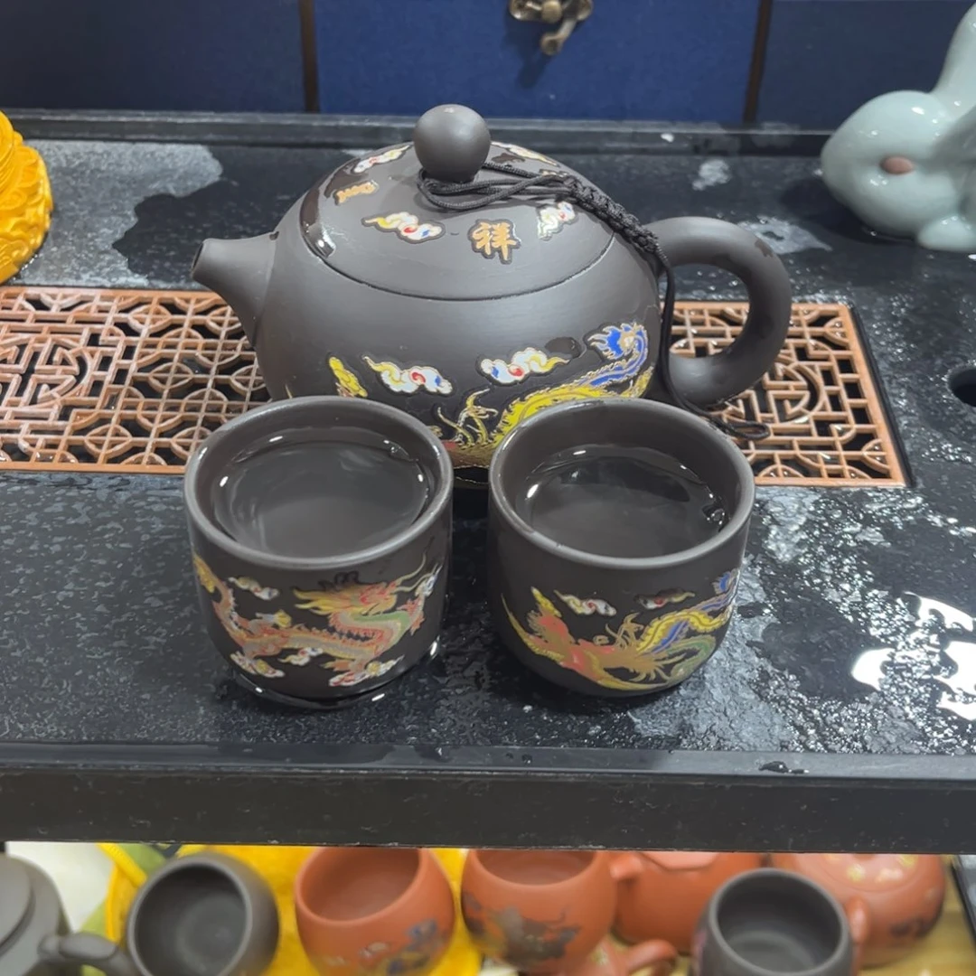 茶杯紫砂紫砂壶一壶2杯