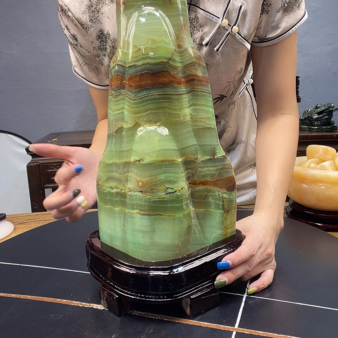 玉古青玉，摆件1号