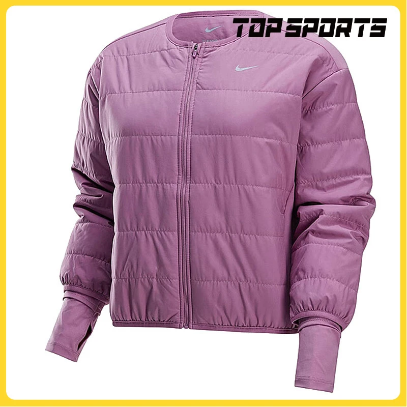 NIKE耐克女子AS W NK SWIFT TF FILL JKT薄棉服FB7512-523