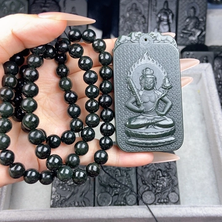 颈饰未镶嵌和田玉@**?