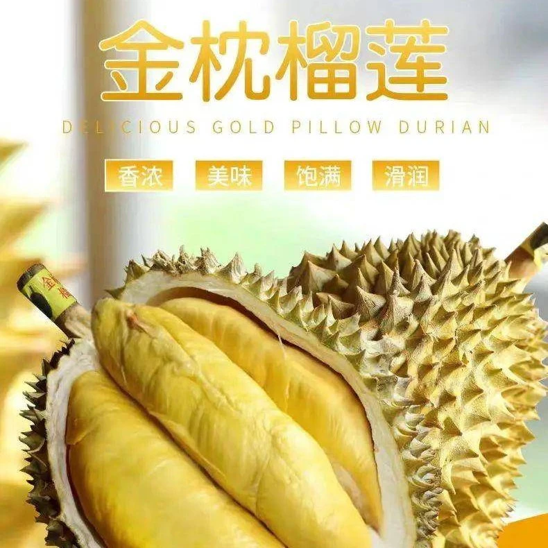 甘肃省包邮【A级】新鲜泰国金枕榴莲约2-12斤