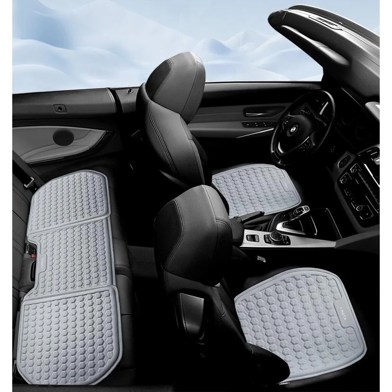 蜂窝凝胶坐垫屁垫办公室久坐汽车座垫冬季毛绒学生凳子椅子垫硅胶