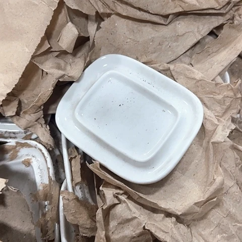 瓷片8个国营厂库存10厘米