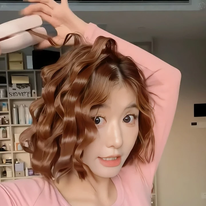 蛋卷头卷发棒32mm蛋卷羊毛卷负离子懒人烫发神器水波纹防烫夹板女