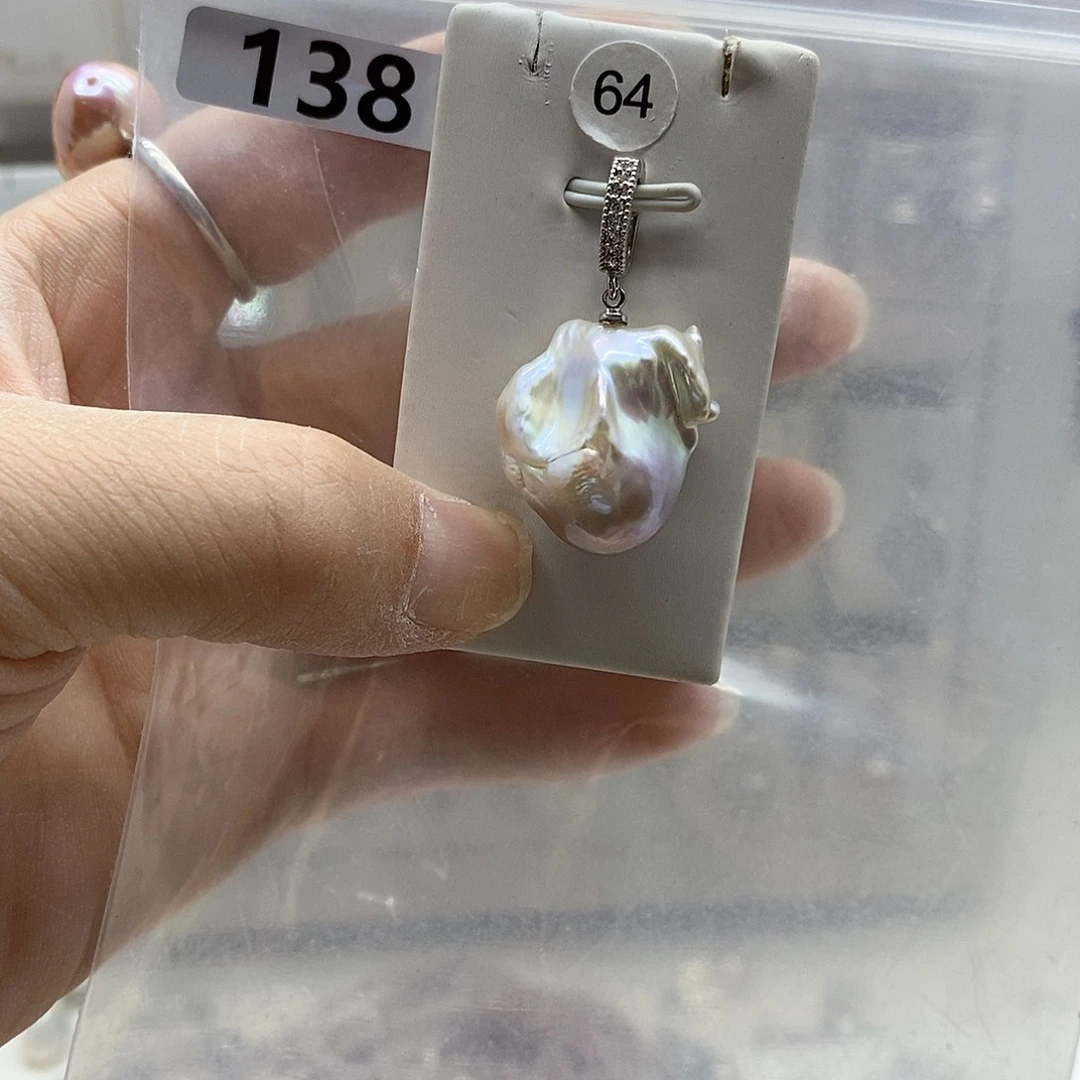 颈饰合金淡水珍珠