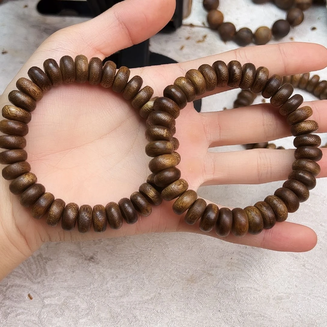 沉香碎屑沉香1.2算盘珠DO003多样性发一