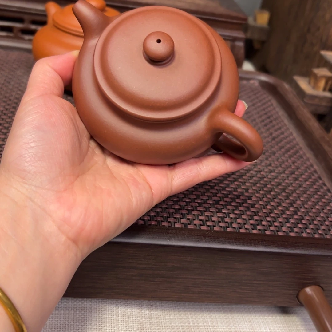 紫砂茶壶乐*全手仿古