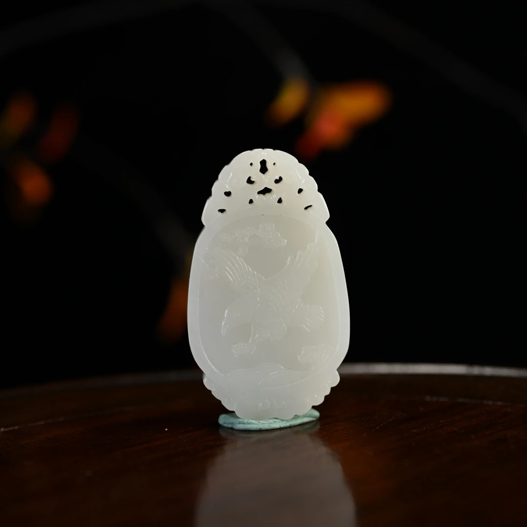 Lot8841 25YU109158和田玉白玉大展宏图挂牌/匡时