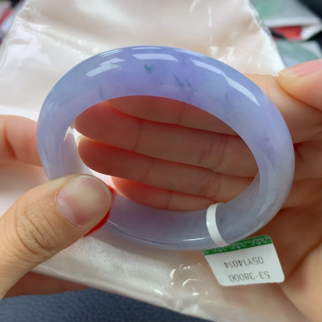 翡翠手镯未镶嵌53.7正